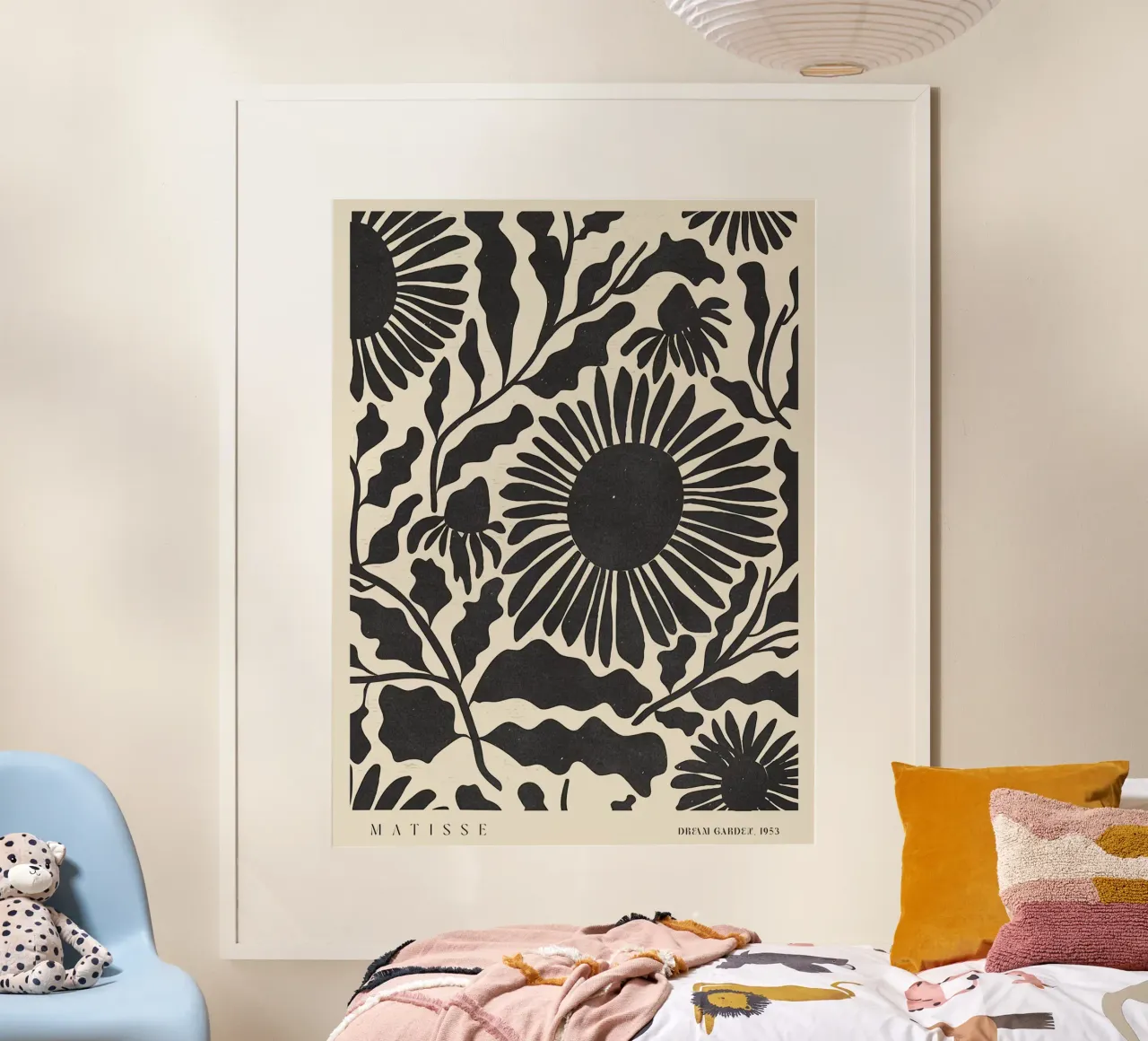 Il giardino dei sogni di Matisse 1953 poster con telaio in plastica da Kunzeworld