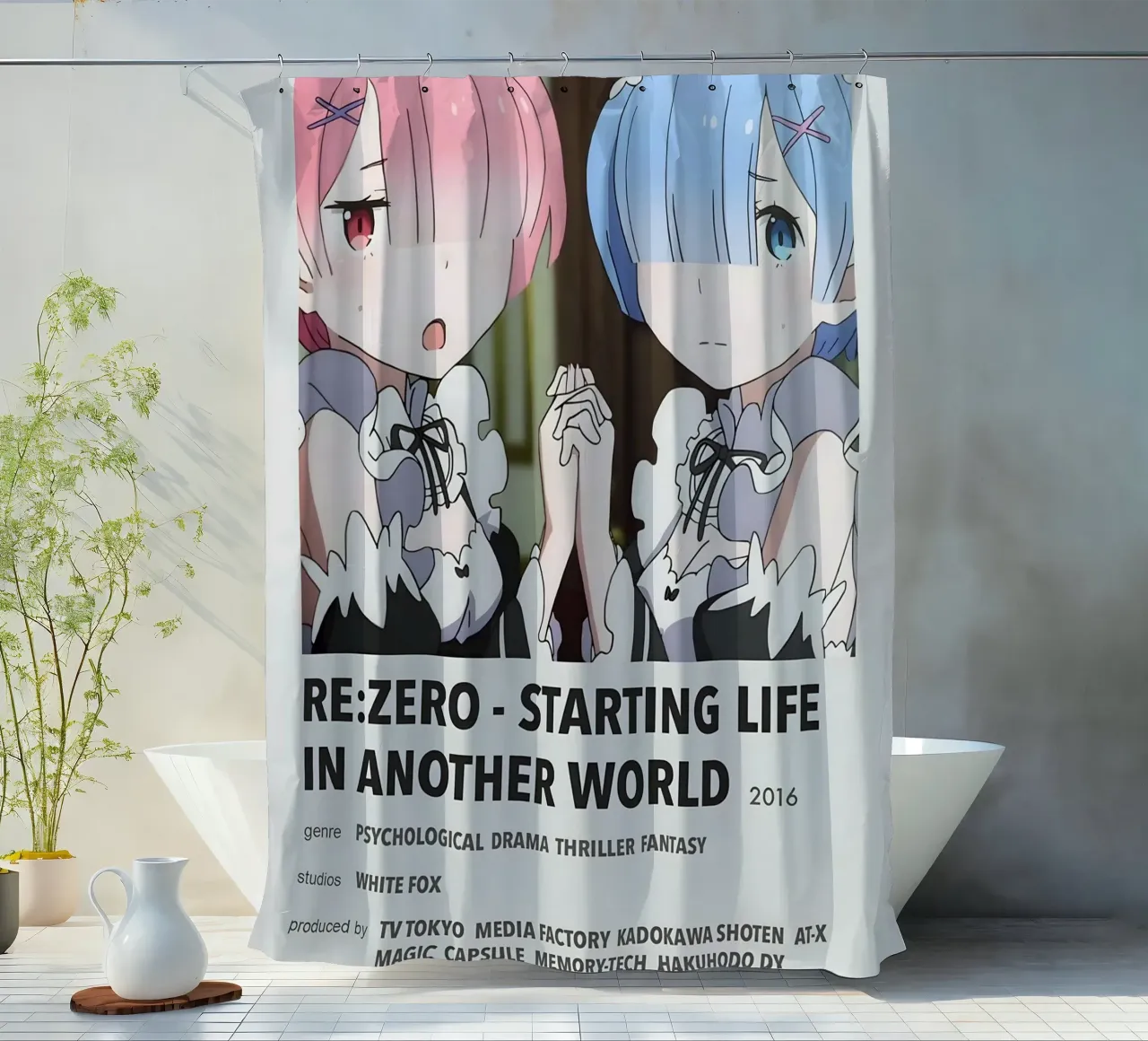 RE ZERO - STARTING LIFE IN ANOTHER WORLD  2016 tenda da doccia da Totoya