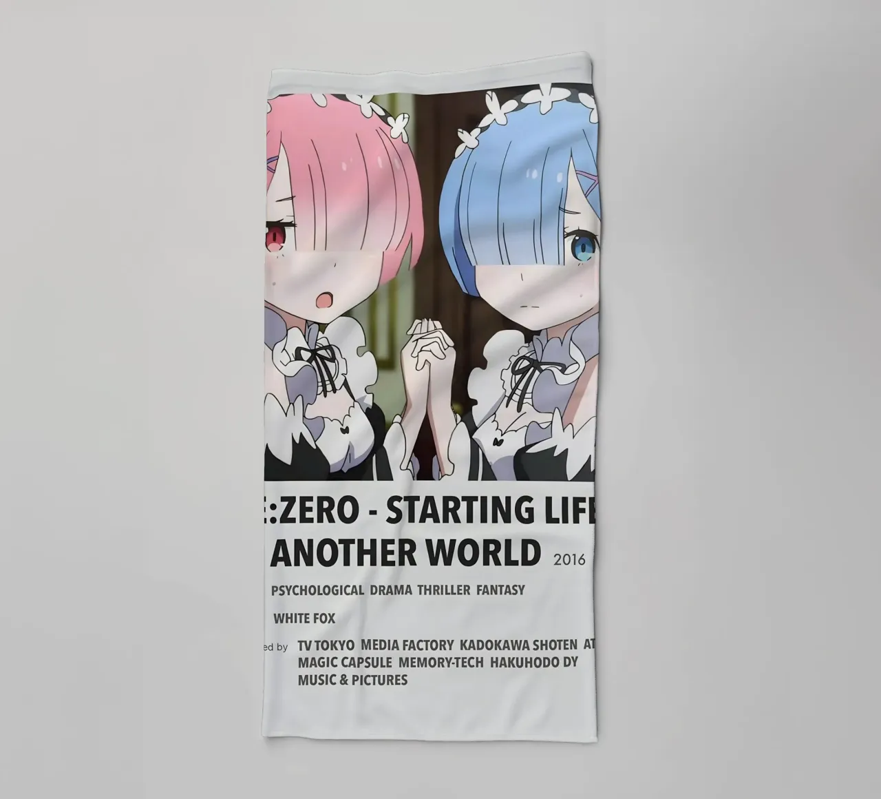 RE ZERO - STARTING LIFE IN ANOTHER WORLD  2016 asciugamano da bagno da Totoya
