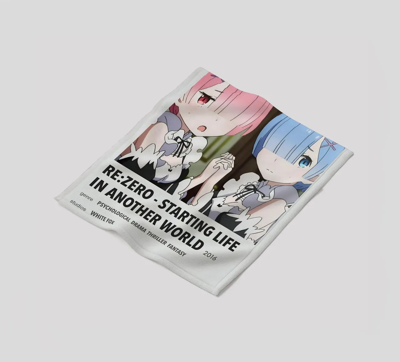 RE ZERO - STARTING LIFE IN ANOTHER WORLD  2016 coperta in pile da Totoya