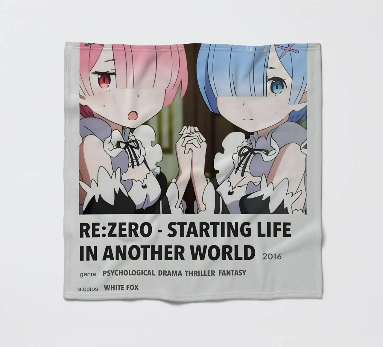 RE ZERO - STARTING LIFE IN ANOTHER WORLD  2016 coperta in pile da Totoya