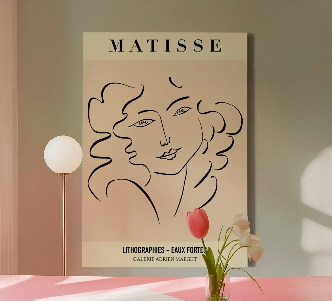 Matisse Eaux Fortes canvas by Kunzeworld