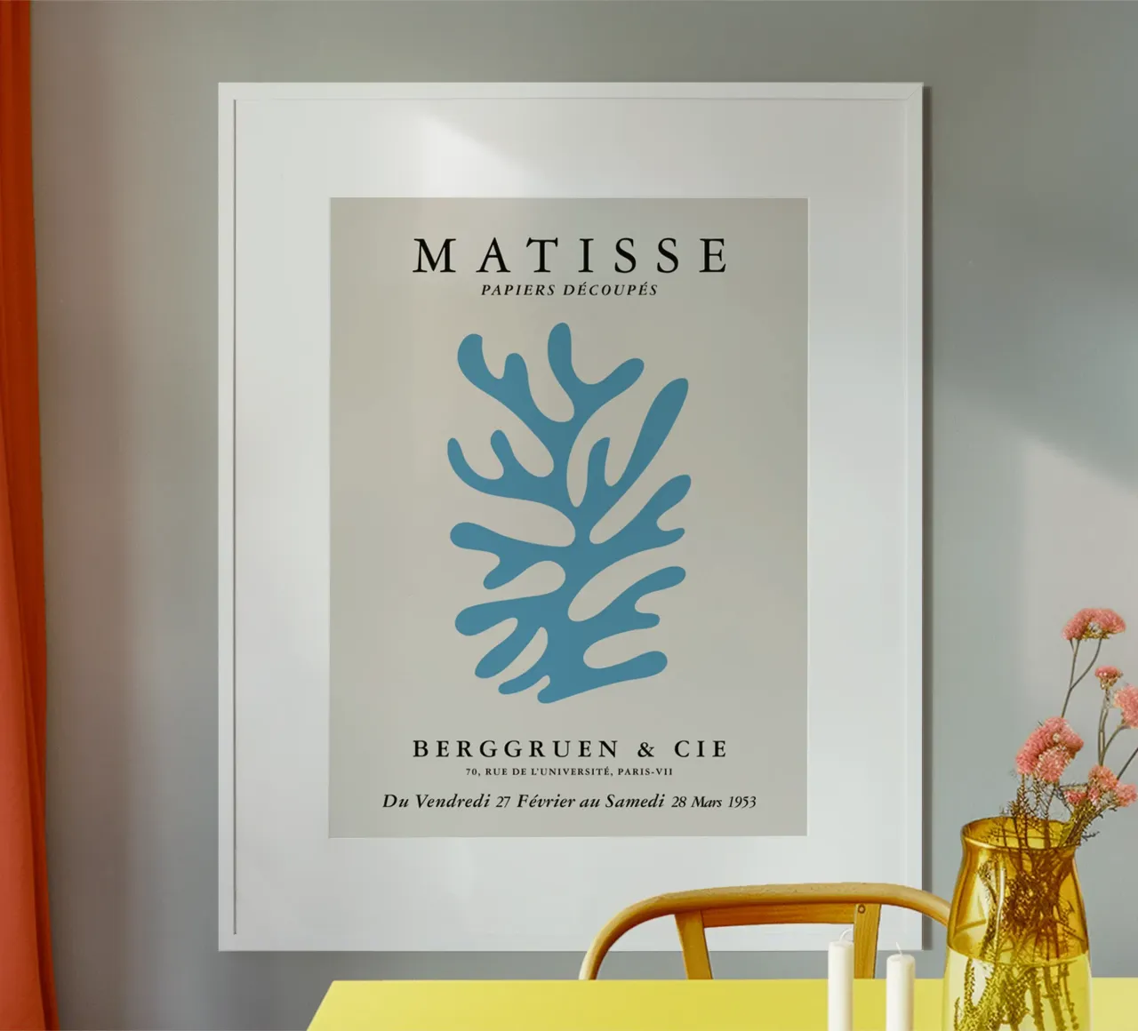 Matisse Papiers Decoupes Berggruen & Cie 1953 No.2 Poster von Kunzeworld