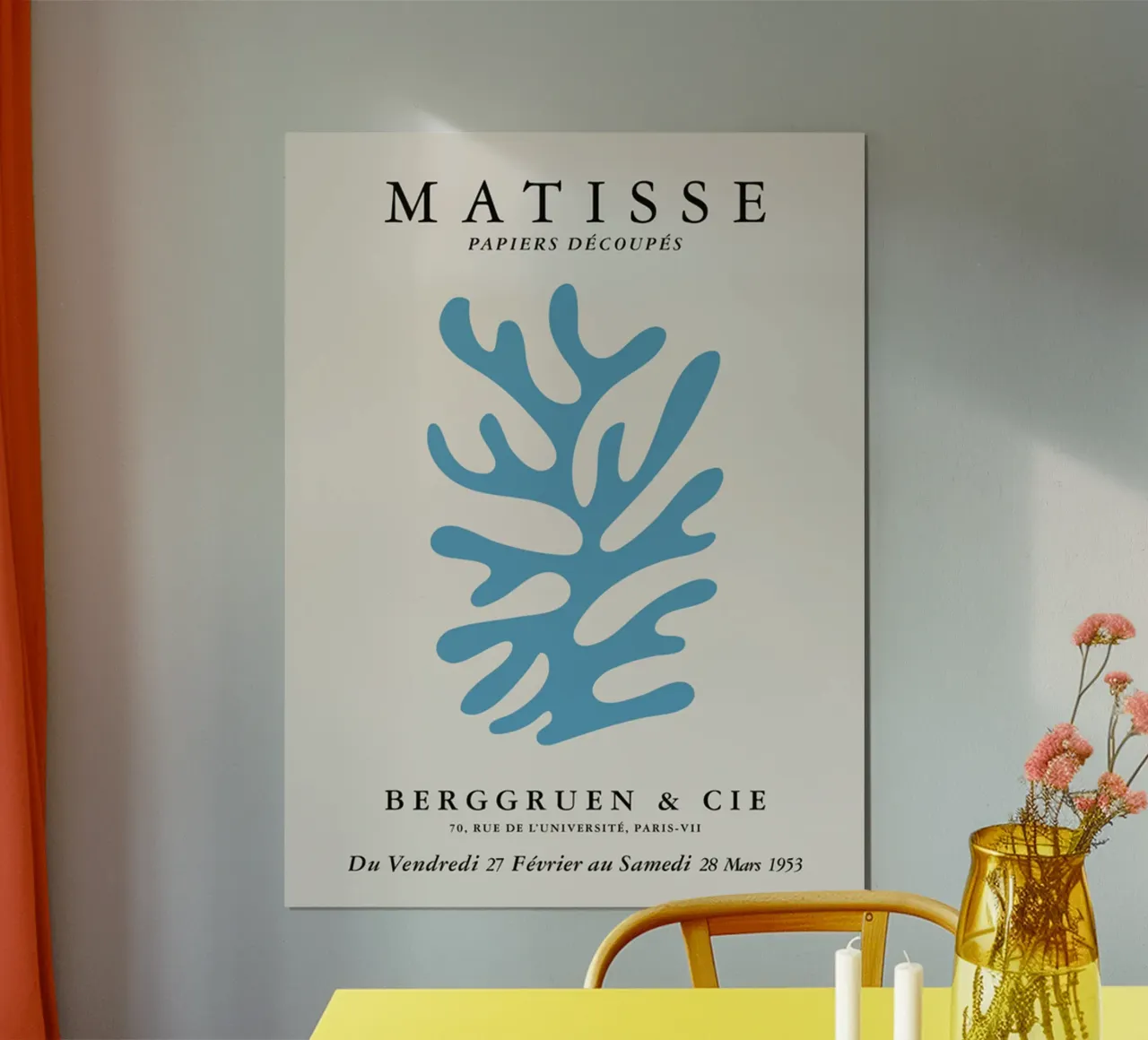 Matisse Papiers Decoupes Berggruen & Cie 1953 No.2 Poster von Kunzeworld