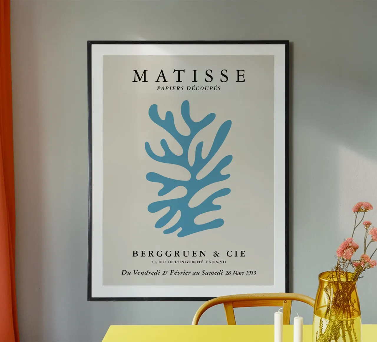 Matisse Papiers Decoupes Berggruen & Cie 1953 No.2 Poster von Kunzeworld