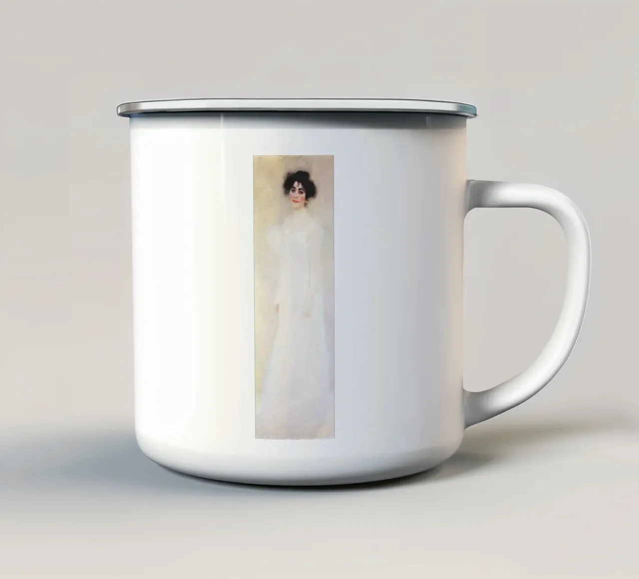 Serena Pulitzer Lederer (1899) di Gustav Klimt tazza in smalto da Gustav Klimt ART Prints