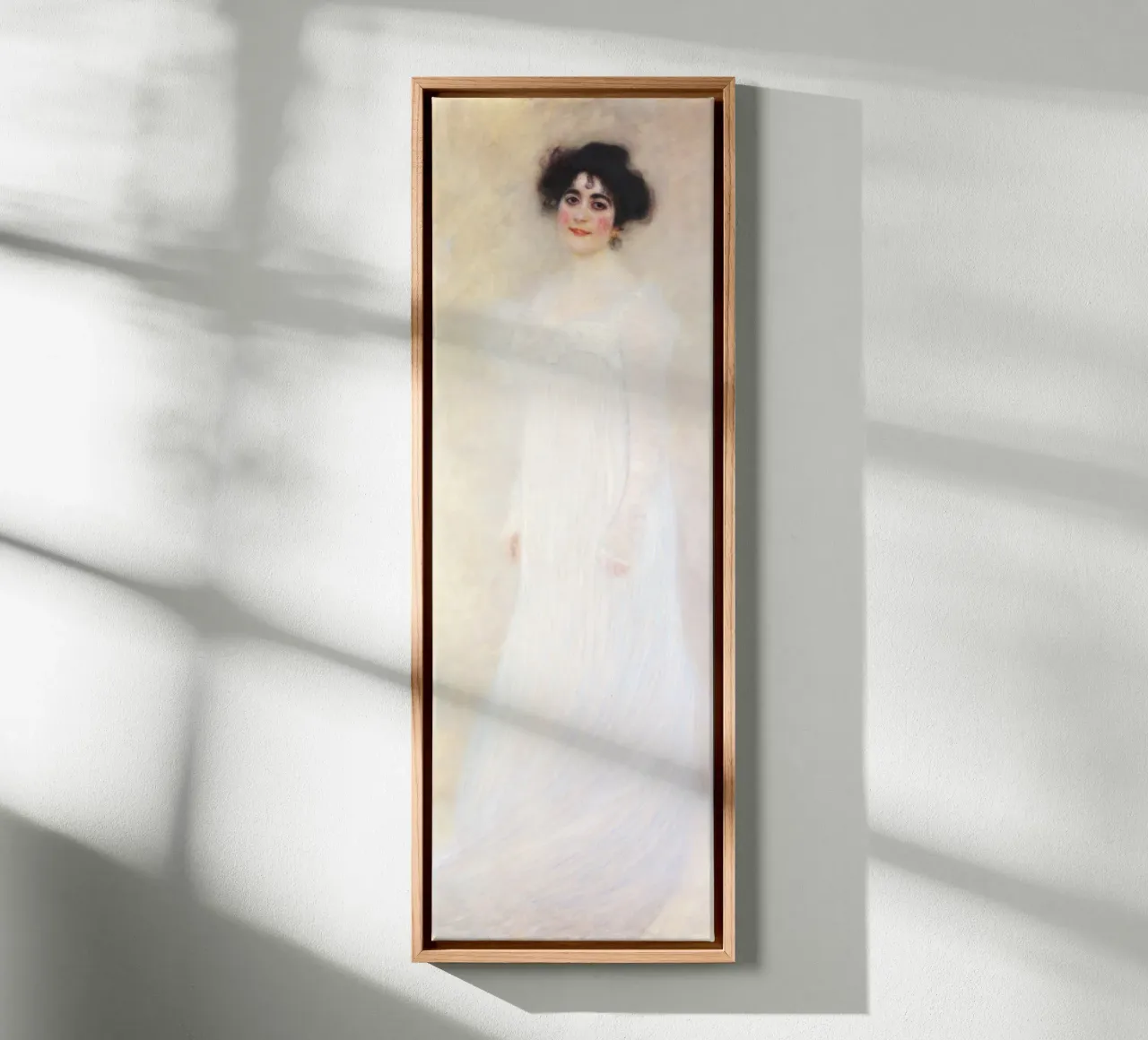 Serena Pulitzer Lederer (1899) by Gustav Klimt canvas with Floater frame by Gustav Klimt ART Prints