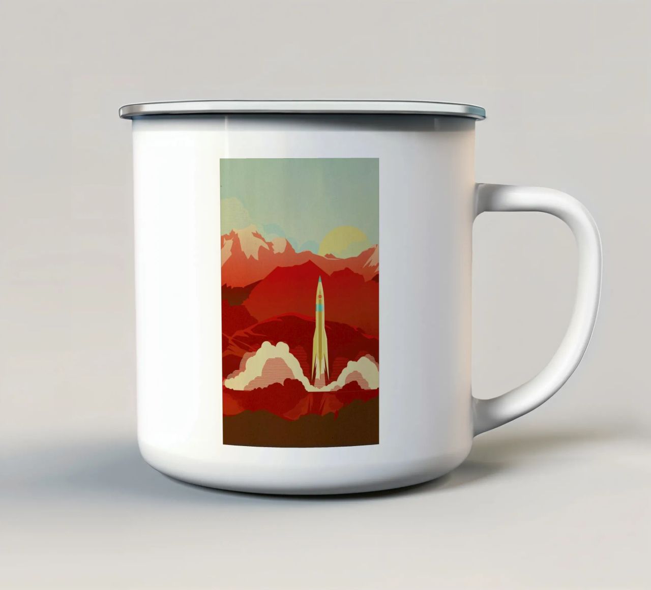 The Uncharted tazza in smalto da Danny Haas