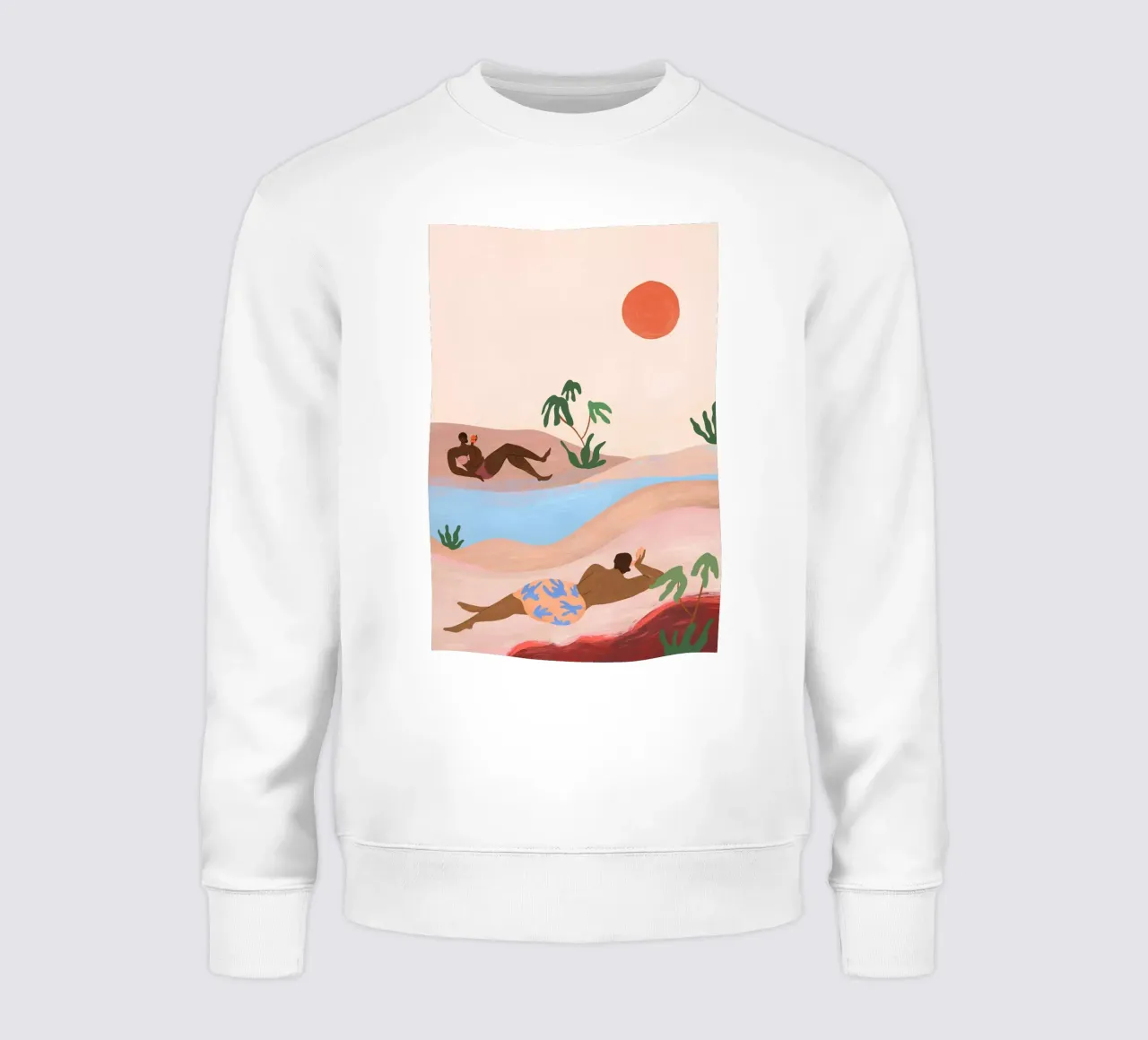 Beach Please sudadera de Arty Guava