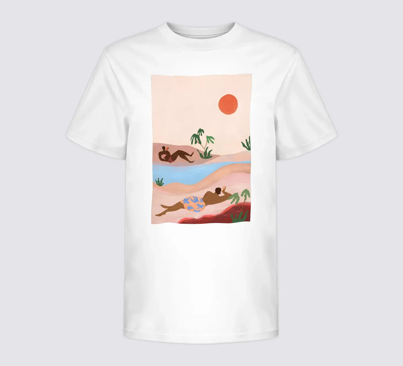 Beach Please t-shirt bambini da Arty Guava