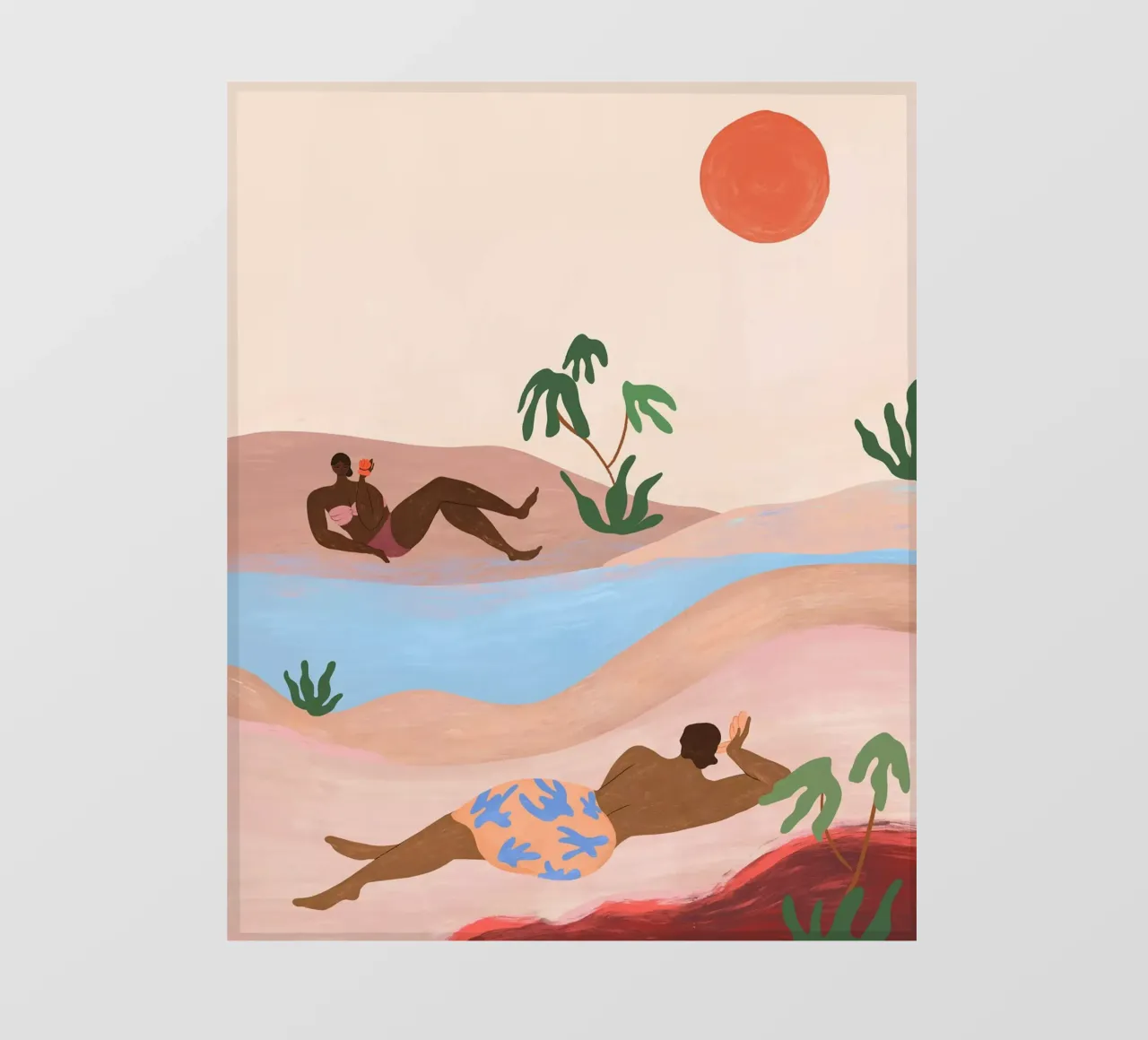 Beach Please telo in pvc da Arty Guava