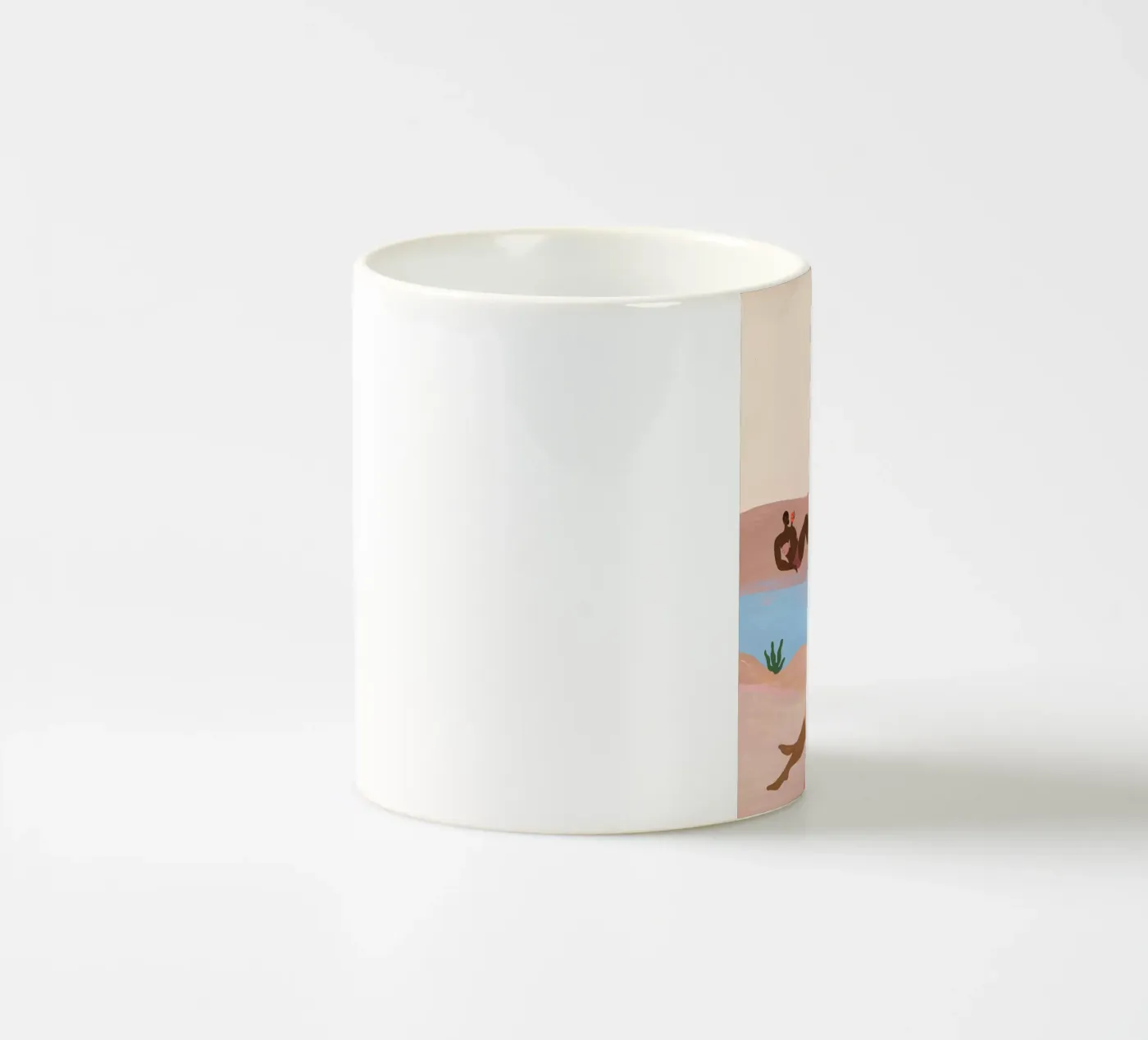 Beach Please ceramic mug by Arty Guava