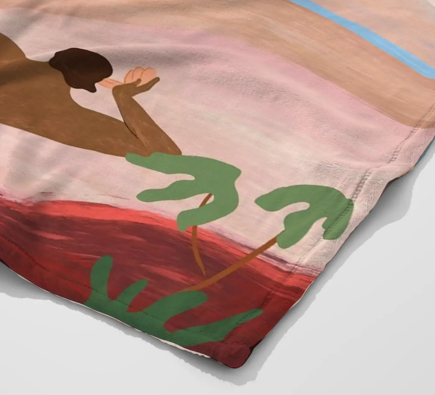 Beach Please fleecedeken van Arty Guava