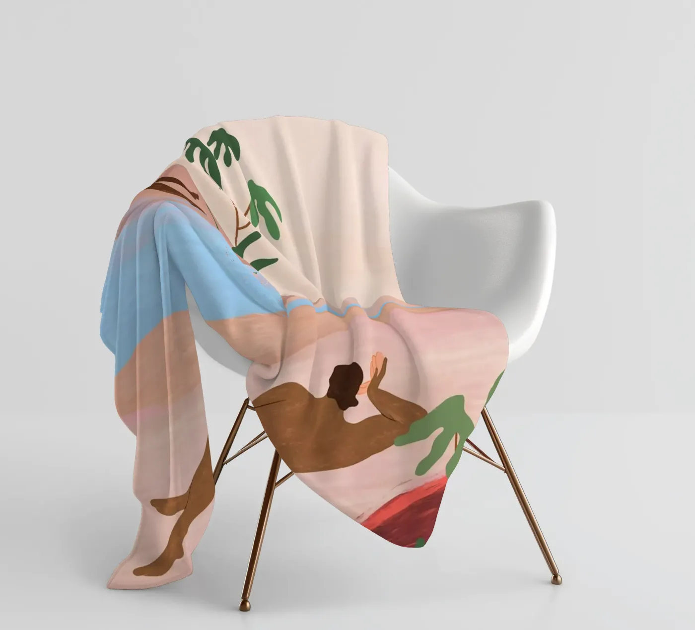 Beach Please fleecedeken van Arty Guava