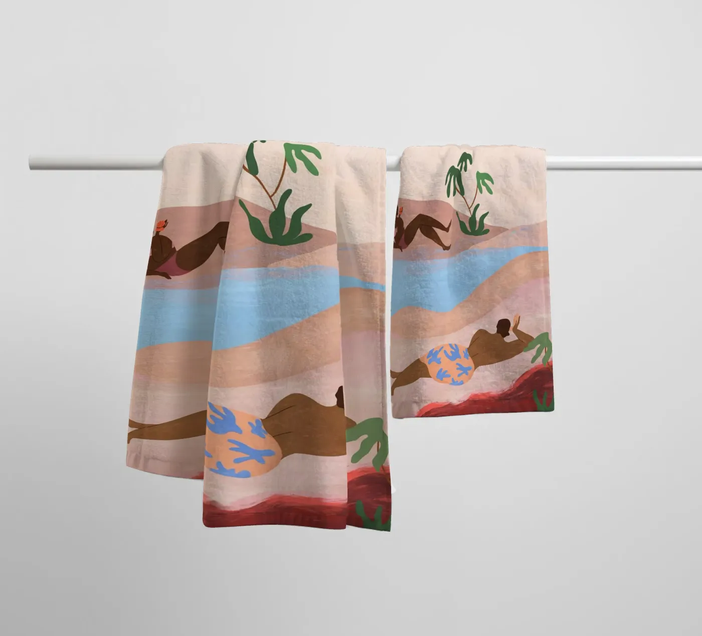Beach Please towel by Arty Guava