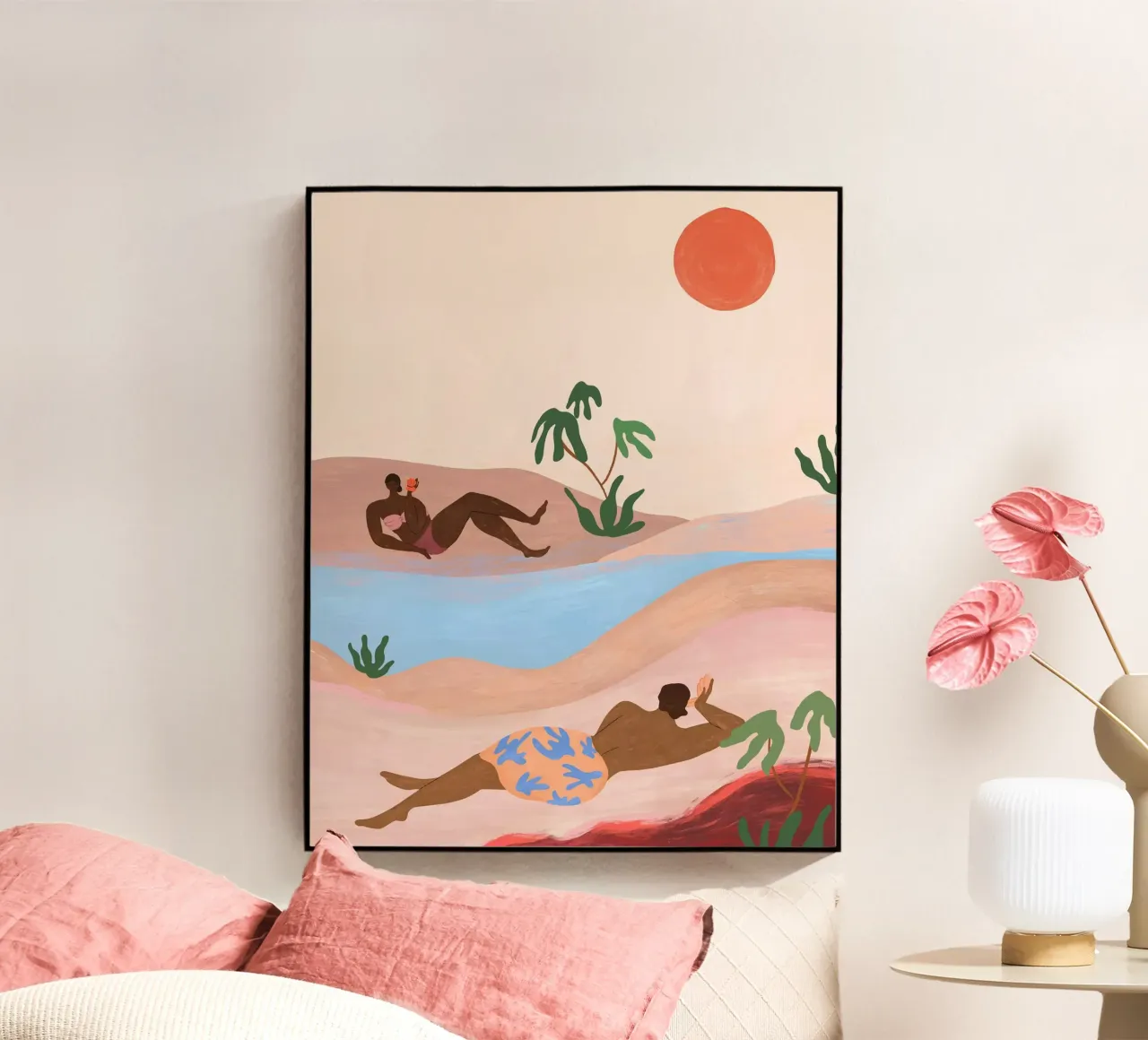 Beach Please acryl van Arty Guava