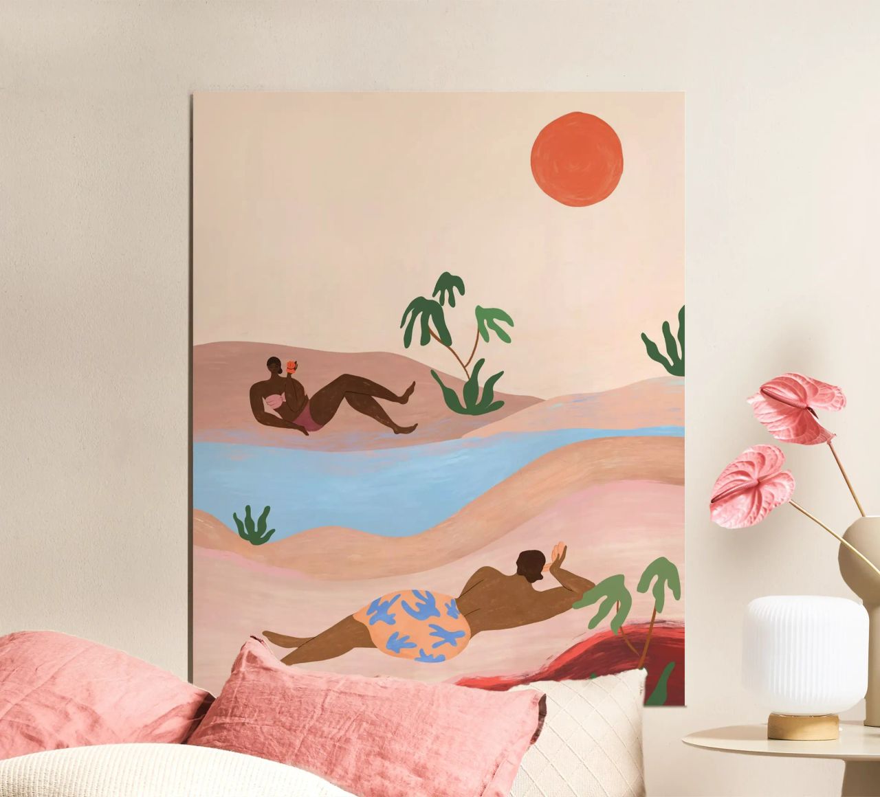 Beach Please Poster von Arty Guava
