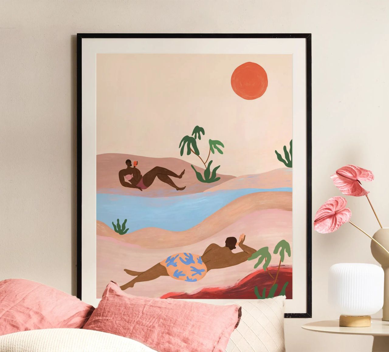 Beach Please Poster von Arty Guava