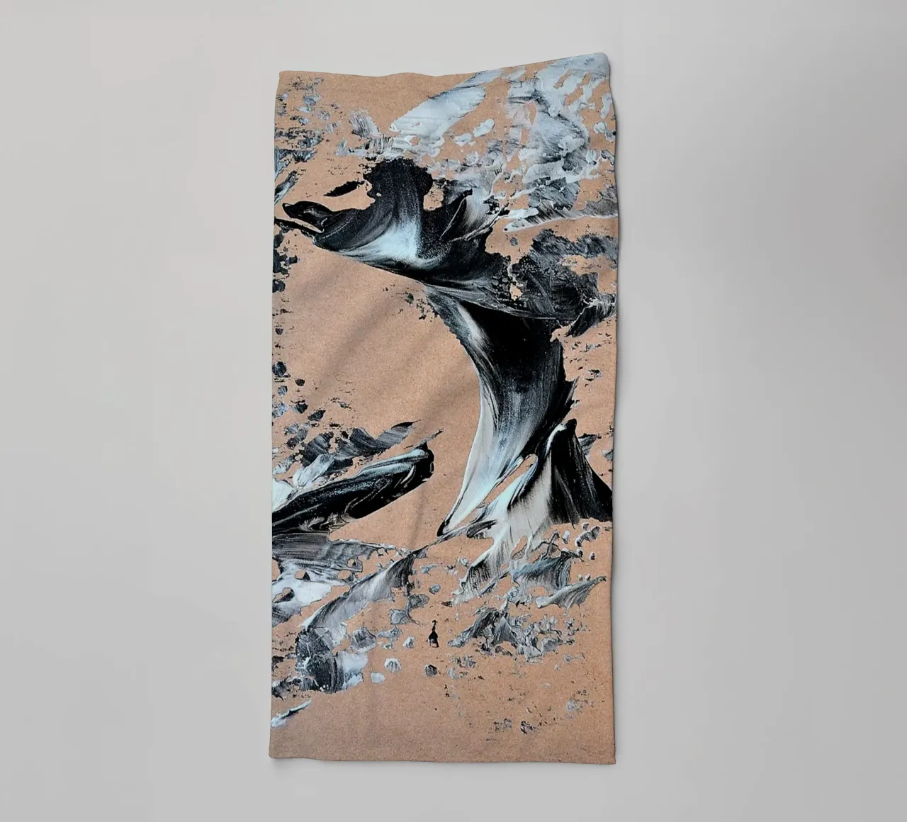 MESSAGE FROM THE HEART 28 asciugamano da bagno da Thierry Vobmann Abstract painting