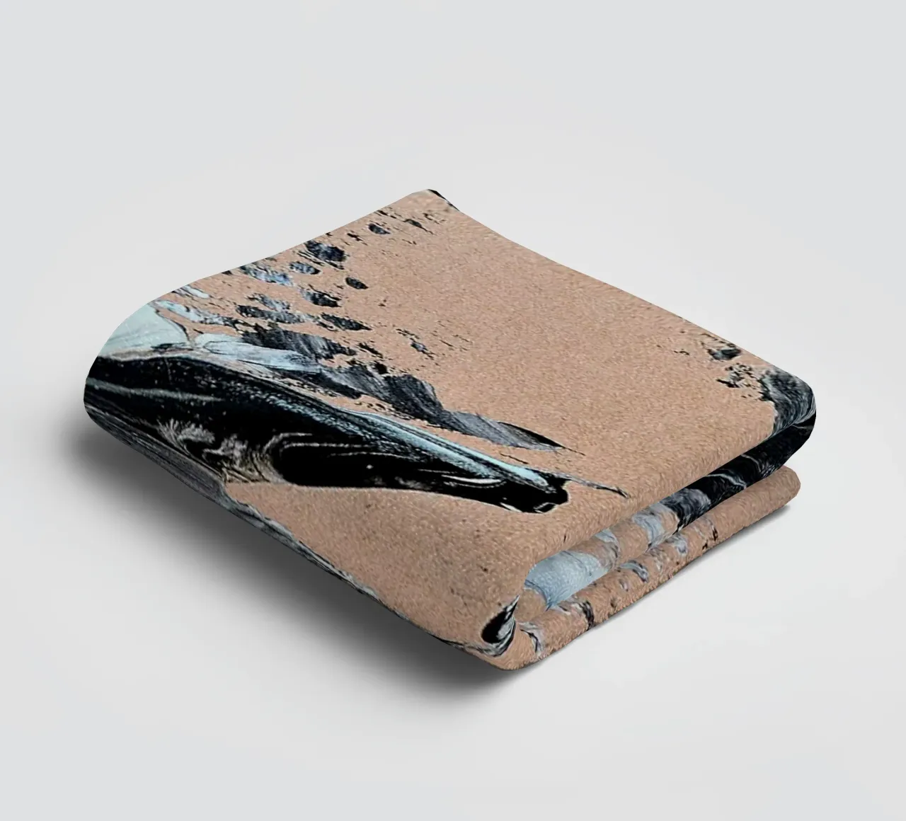 MESSAGE FROM THE HEART 28 asciugamano da bagno da Thierry Vobmann Abstract painting