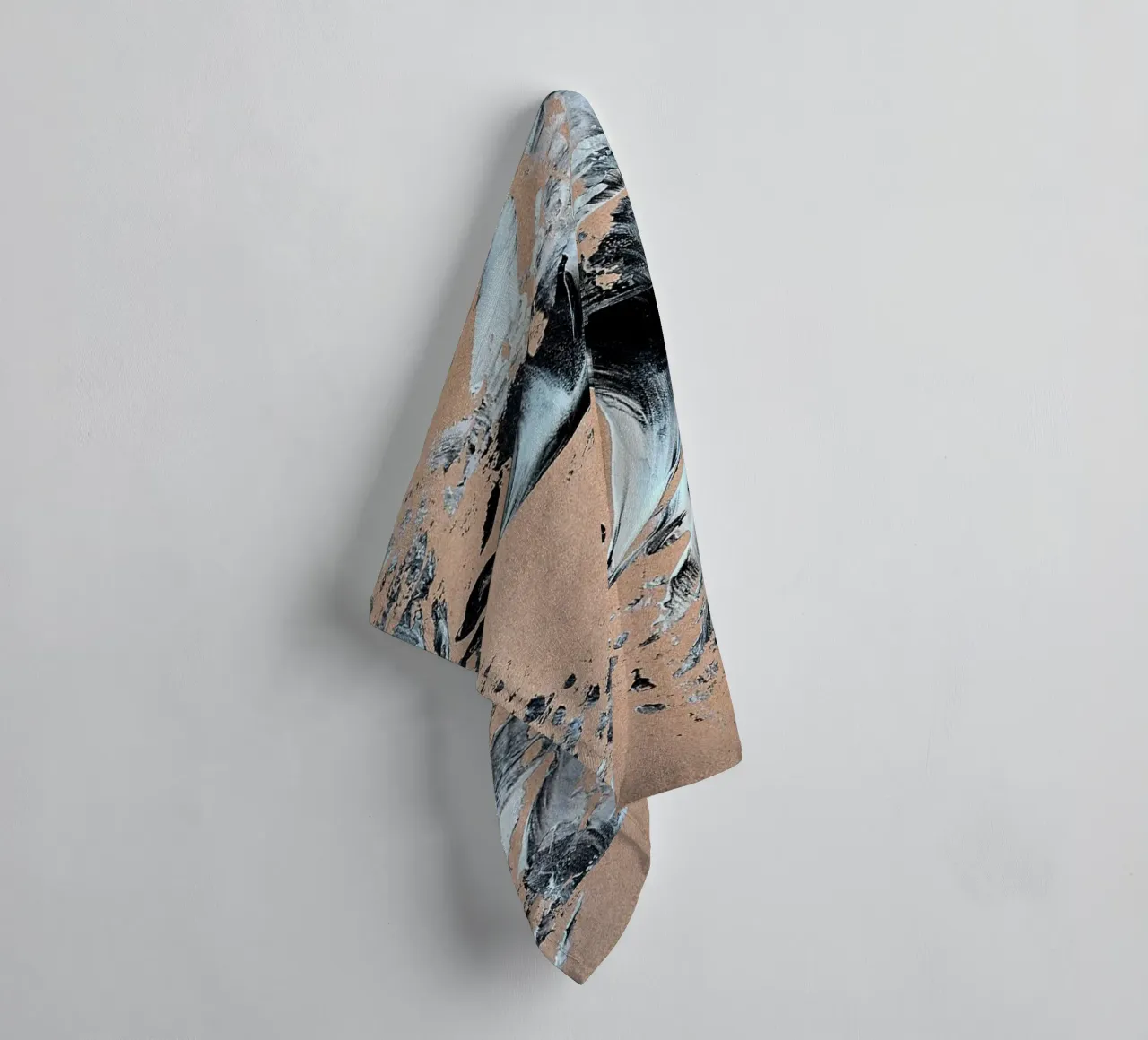 MESSAGE FROM THE HEART 28 asciugamano da bagno da Thierry Vobmann Abstract painting