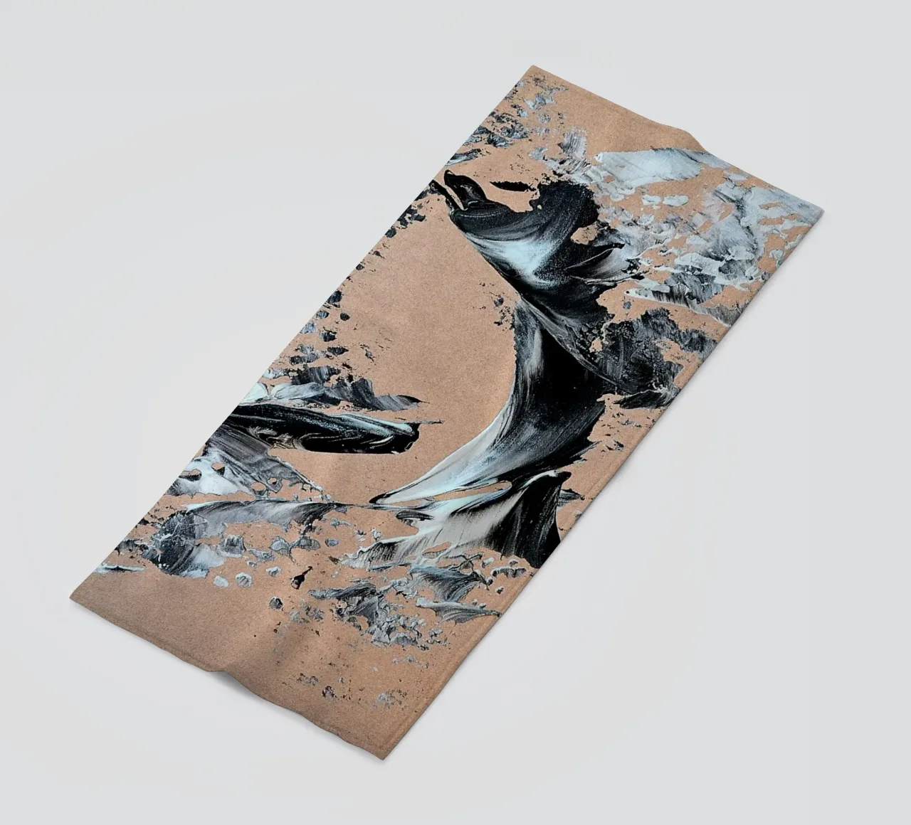 MESSAGE FROM THE HEART 28 telo mare da Thierry Vobmann Abstract painting