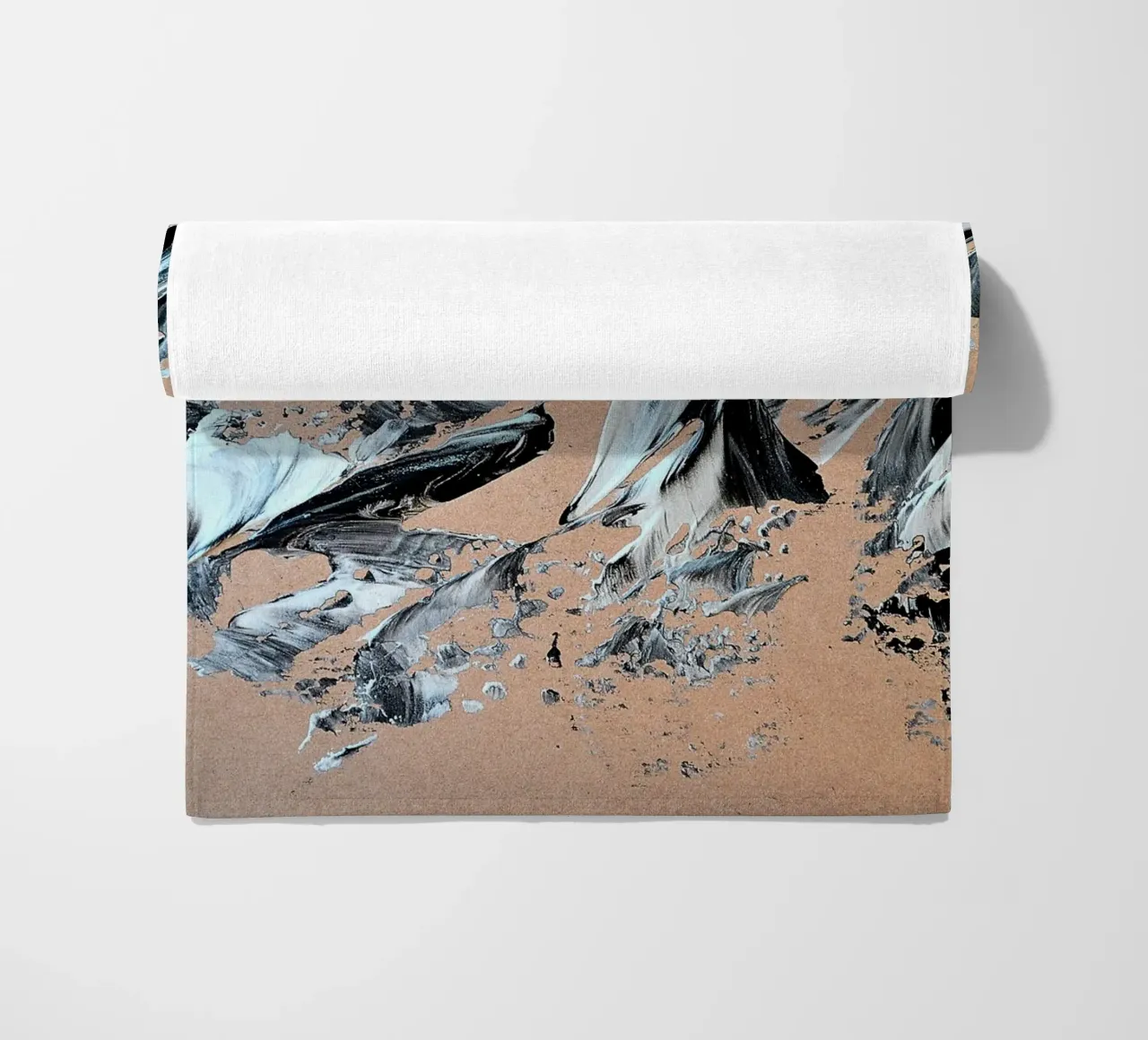 MESSAGE FROM THE HEART 28 telo mare da Thierry Vobmann Abstract painting