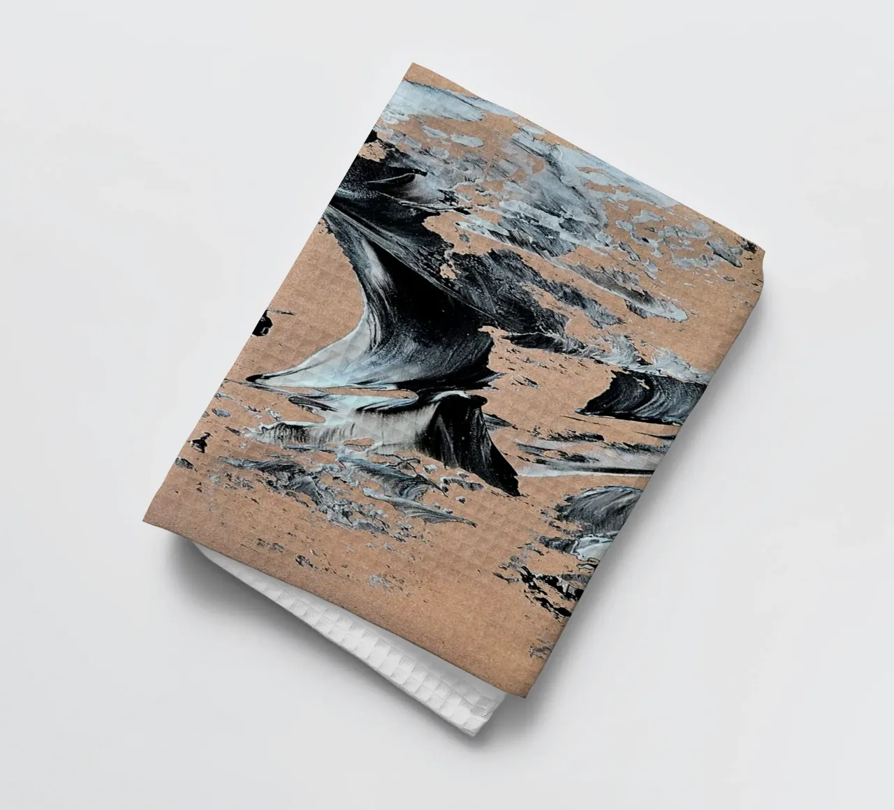 MESSAGE FROM THE HEART 28 canovaccio da cucina da Thierry Vobmann Abstract painting