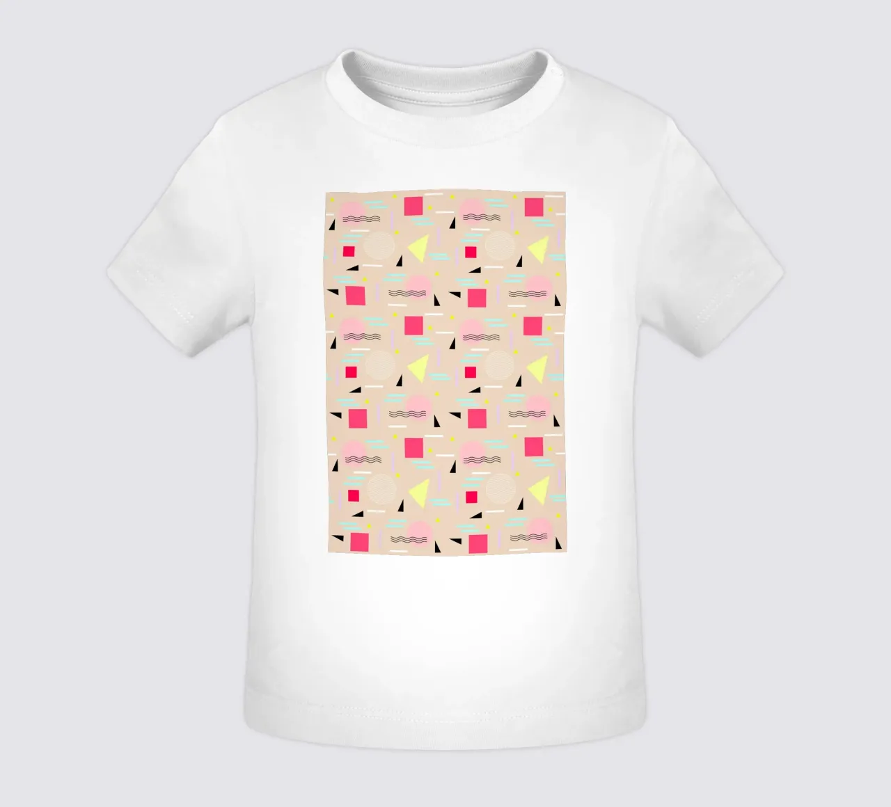 Memphis Forever Beige maglietta neonato da SilverPegasus