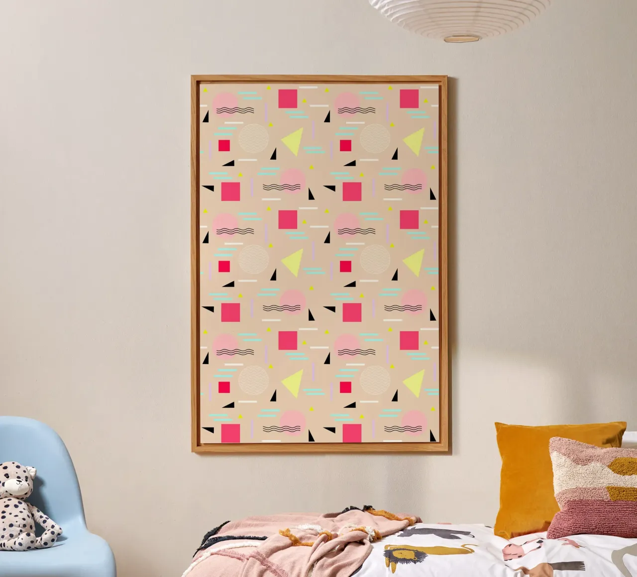 Memphis Forever Beige alluminio dibond da SilverPegasus