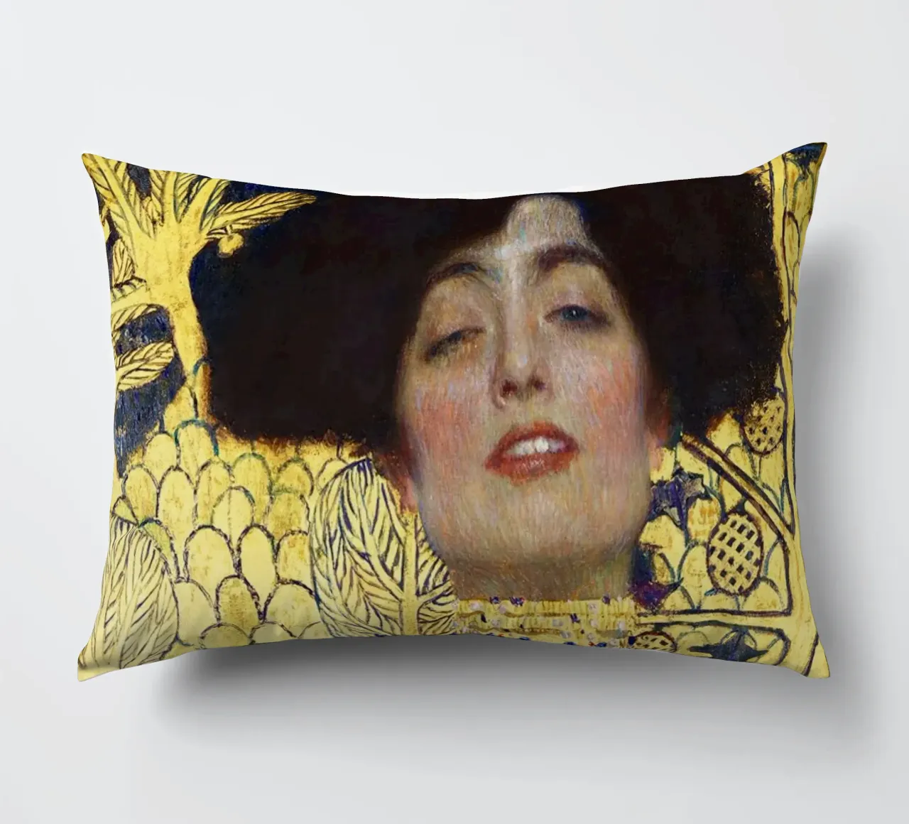 Giuditta e la testa di Oloferne di Gustav Klimt (1901) cuscino da Gustav Klimt ART Prints