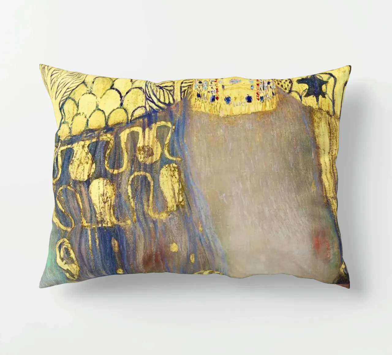 Giuditta e la testa di Oloferne di Gustav Klimt (1901) cuscino da Gustav Klimt ART Prints