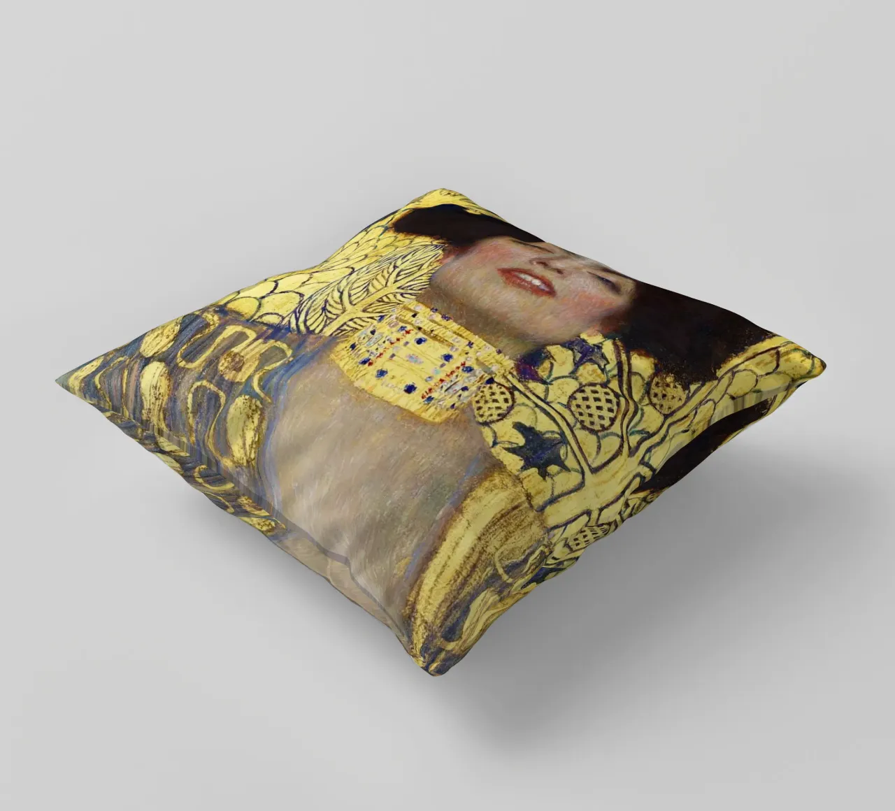 Giuditta e la testa di Oloferne di Gustav Klimt (1901) cuscino da Gustav Klimt ART Prints