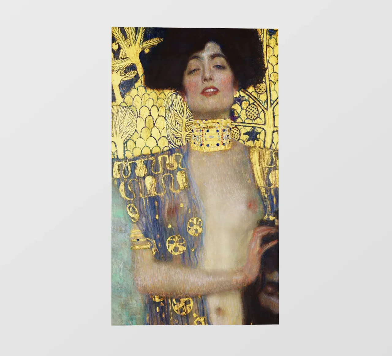 Giuditta e la testa di Oloferne di Gustav Klimt (1901) telo in pvc da Gustav Klimt ART Prints