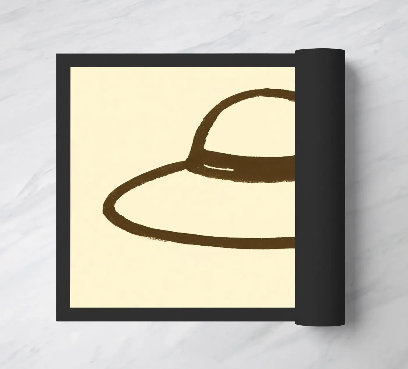 Sun Hat Fußmatte von treechild