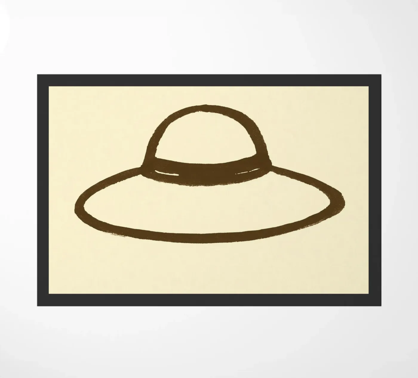 Sun Hat Fußmatte von treechild