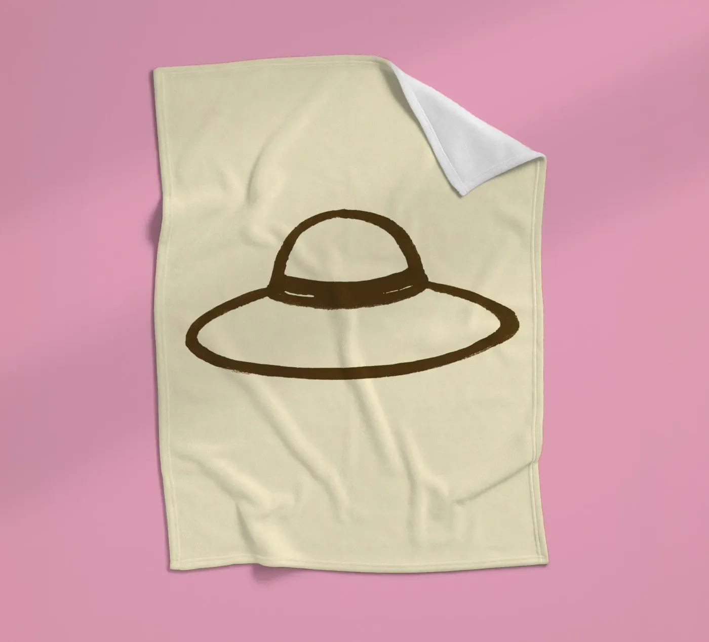 Sun Hat Fleecedecke von treechild