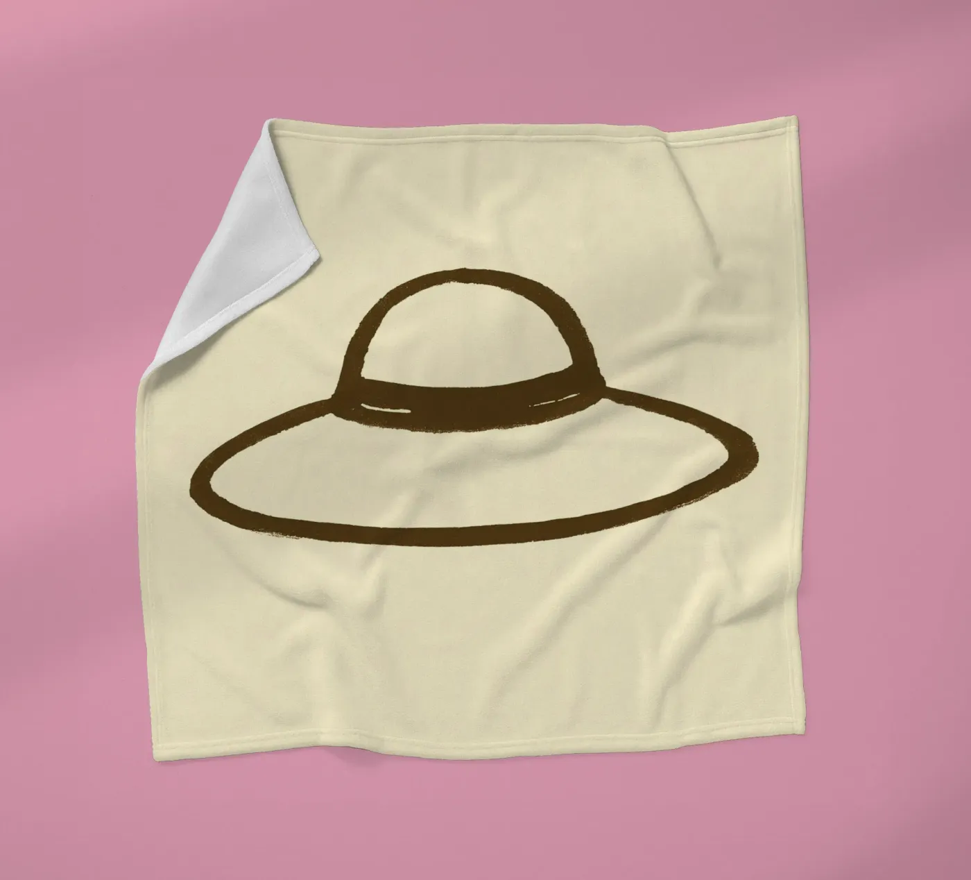 Sun Hat Fleecedecke von treechild