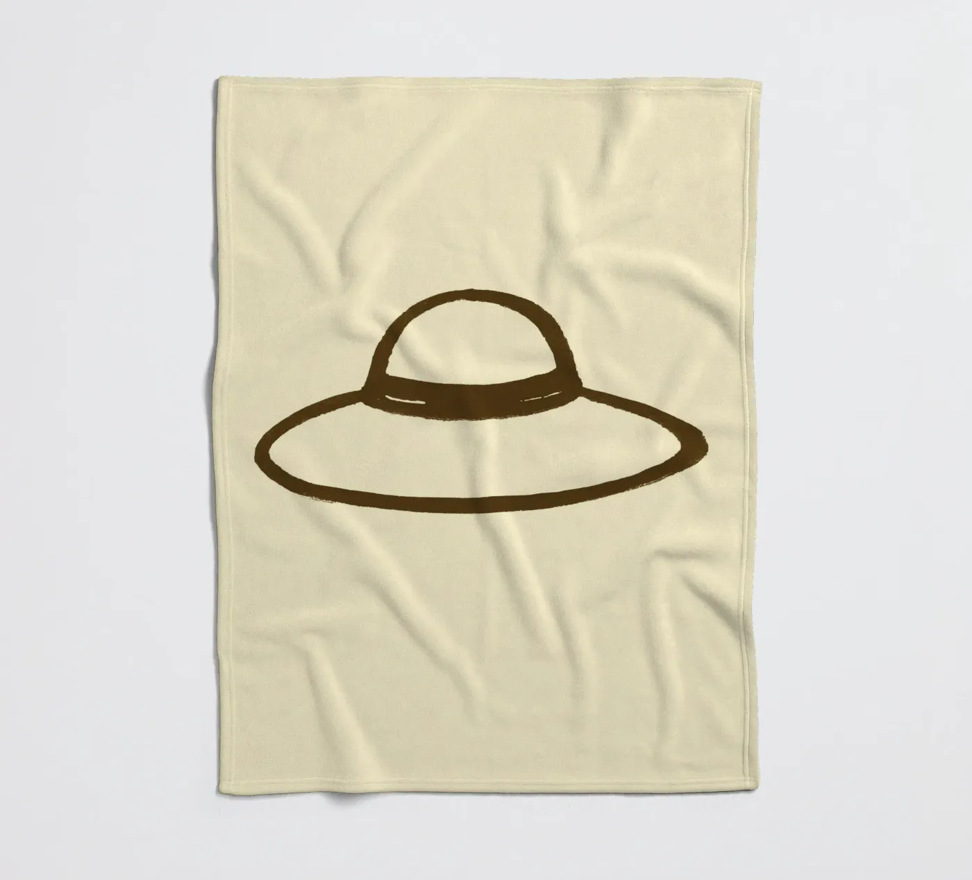 Sun Hat Fleecedecke von treechild