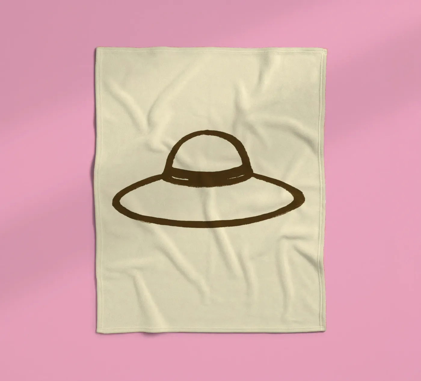 Sun Hat Fleecedecke von treechild