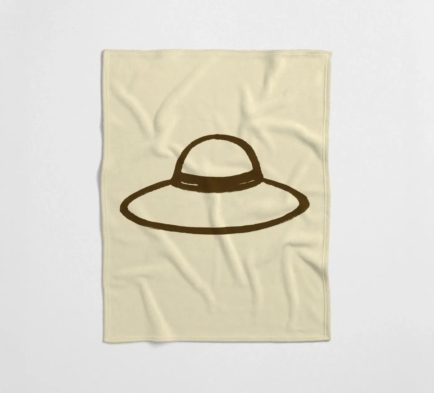 Sun Hat Fleecedecke von treechild