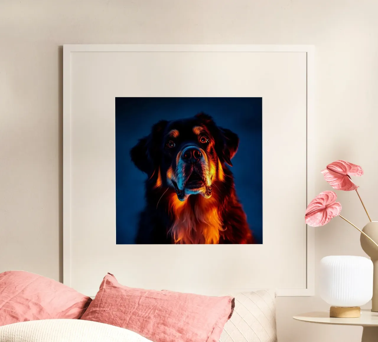 Bellissimo cane da montagna bernese #101 poster da Yumis.Beargang.and.Me