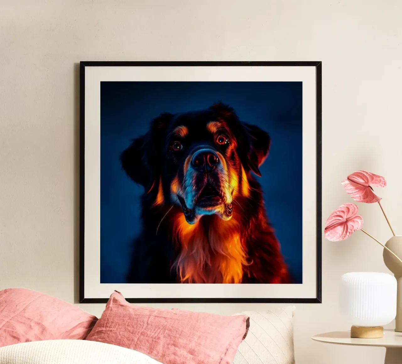 Bellissimo cane da montagna bernese #101 poster da Yumis.Beargang.and.Me