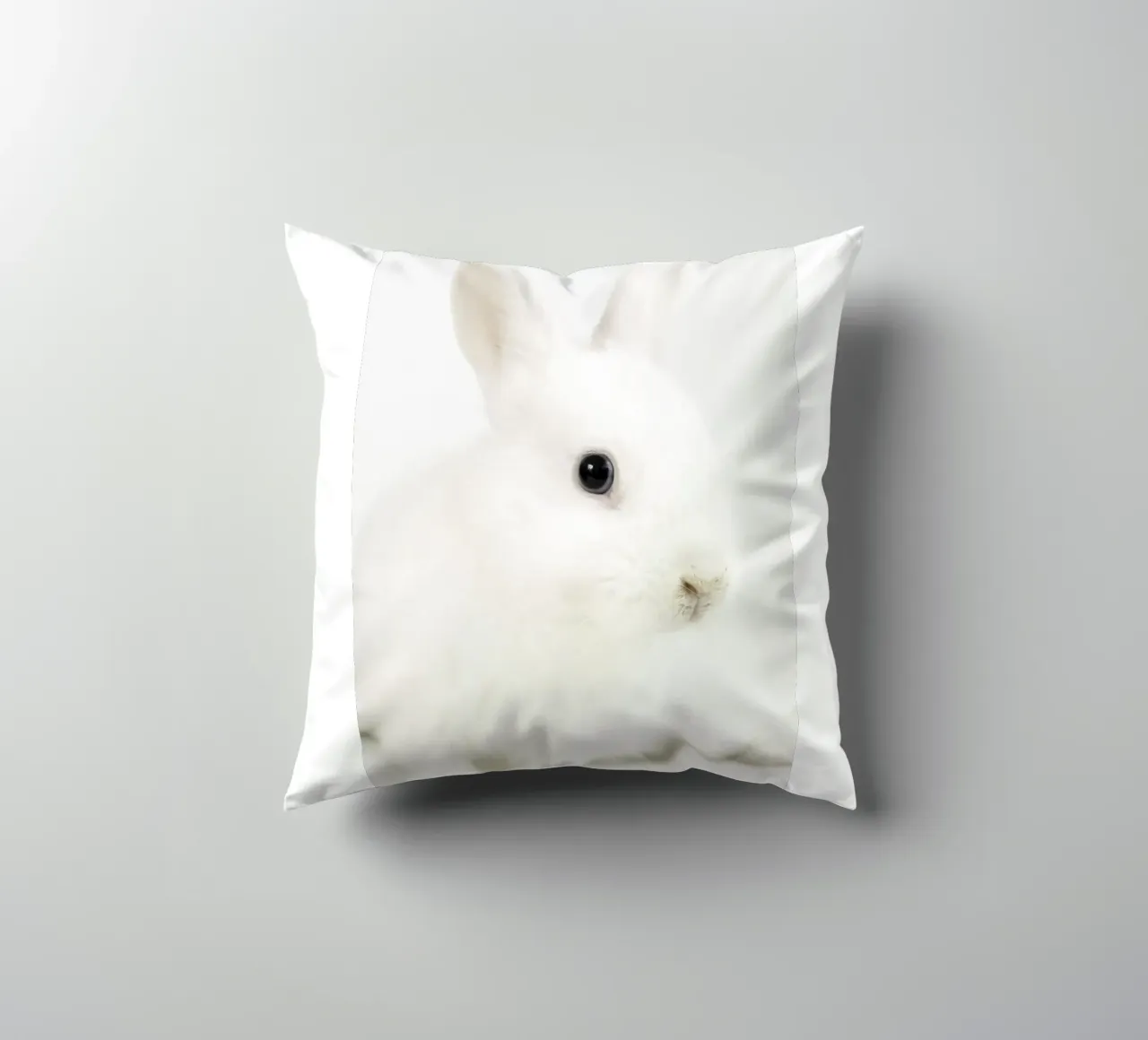 white rabbit pinki cuscino da Alicia´s