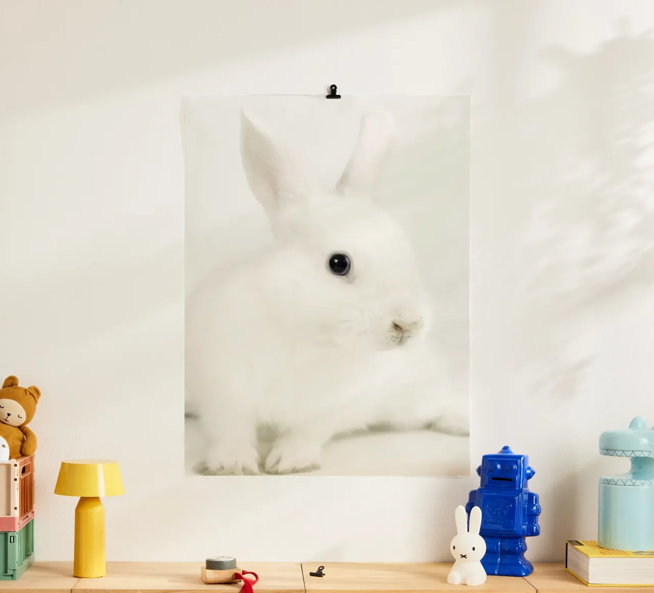 white rabbit pinki carta hahnemühle da Alicia´s