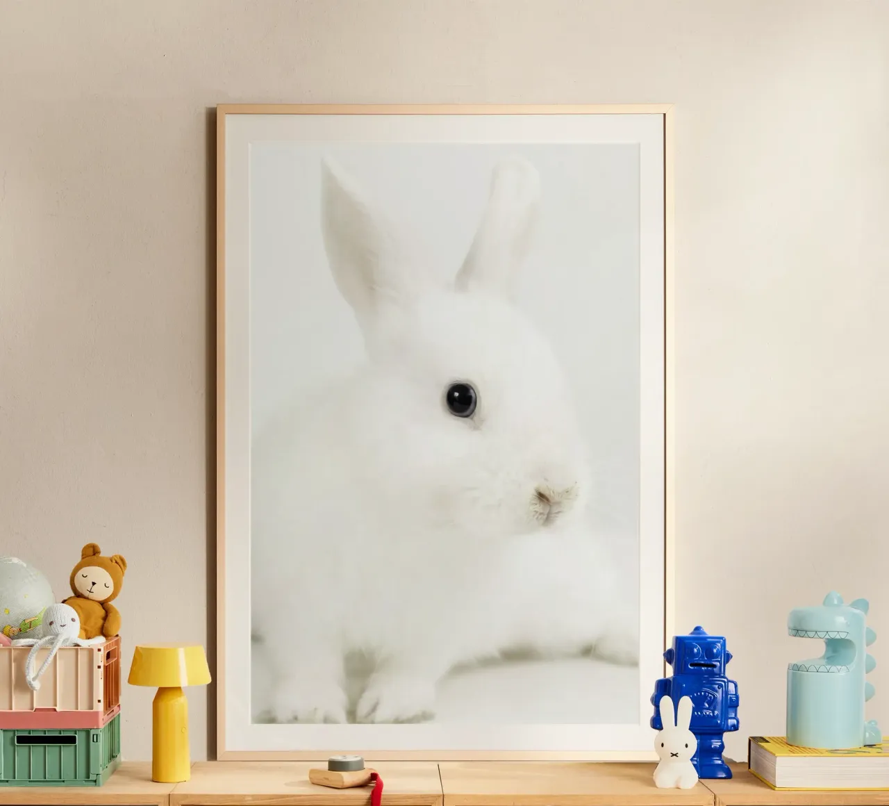 white rabbit pinki carta hahnemühle da Alicia´s