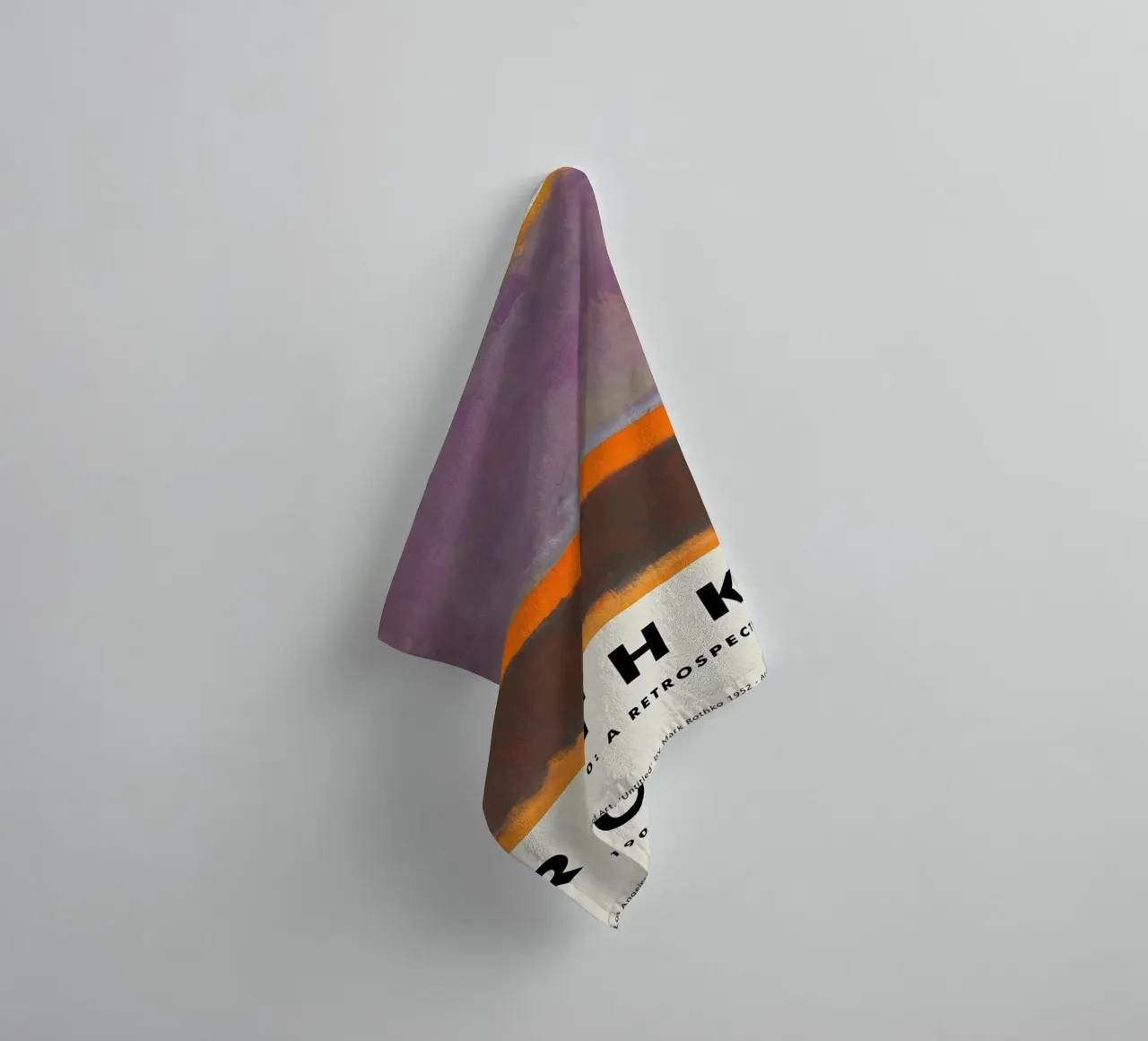 A Retrospective Mark Rothko towel by Spencershop