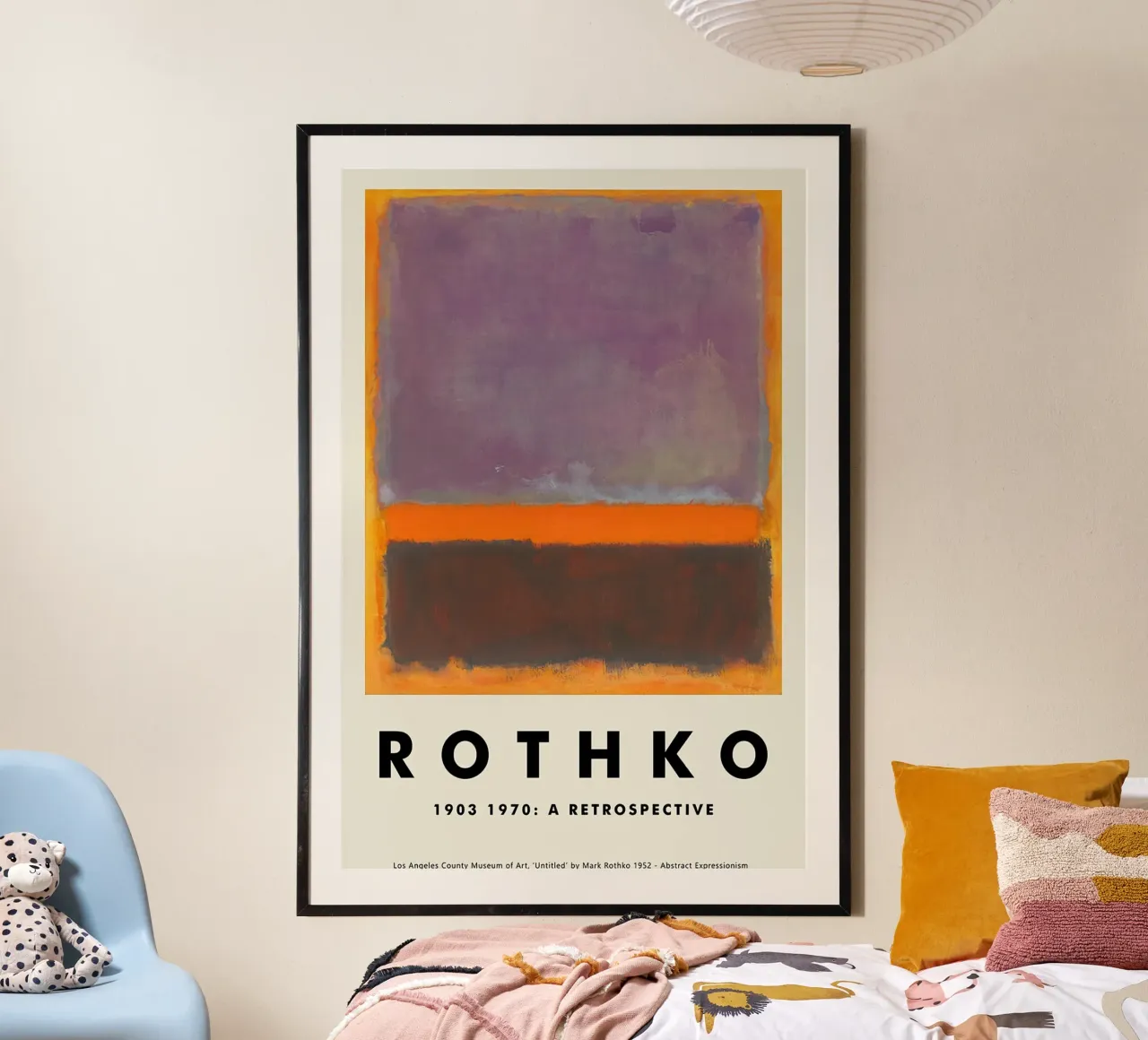 Retrospettiva Mark Rothko poster da Spencershop