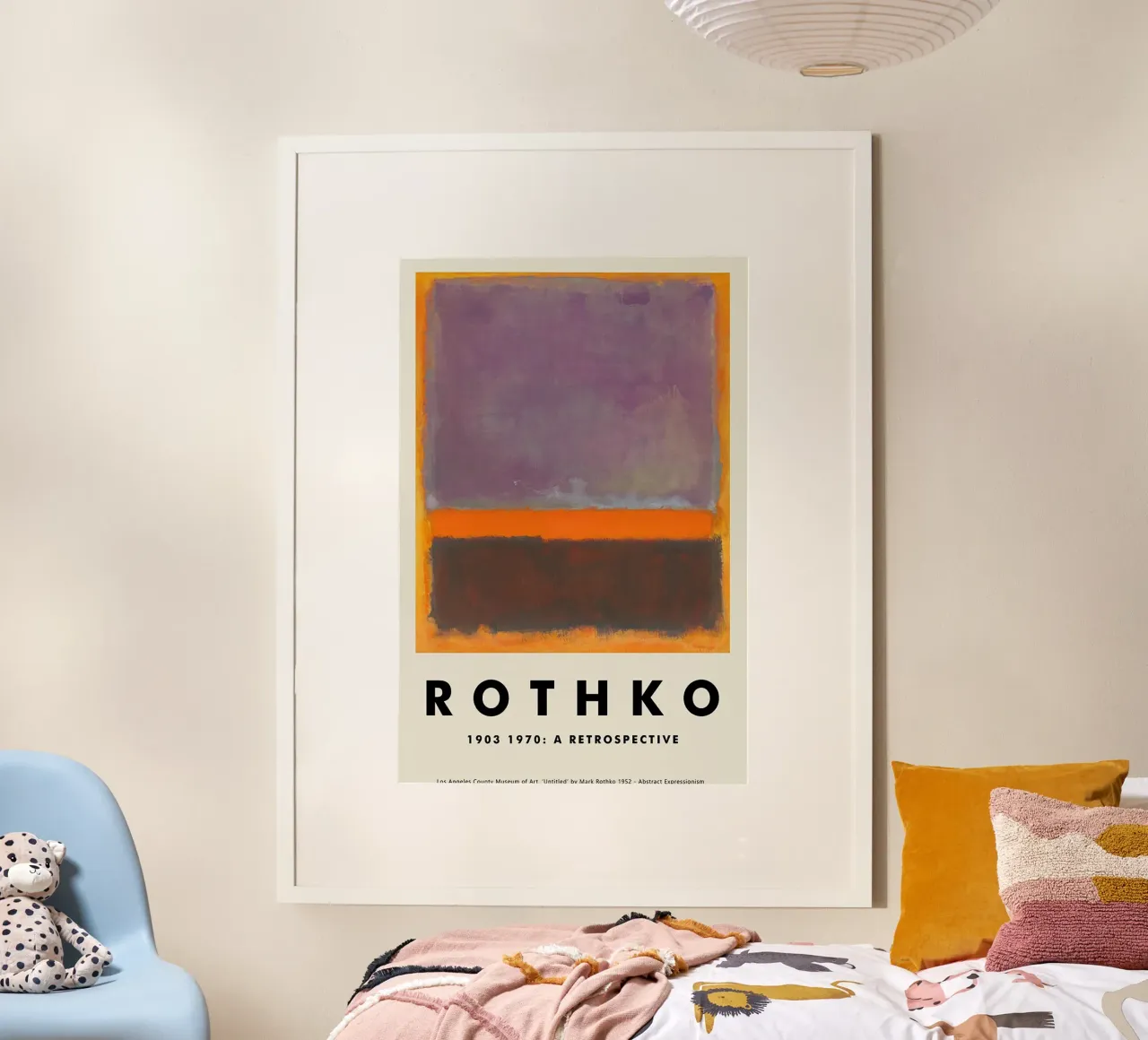 Retrospettiva Mark Rothko poster da Spencershop