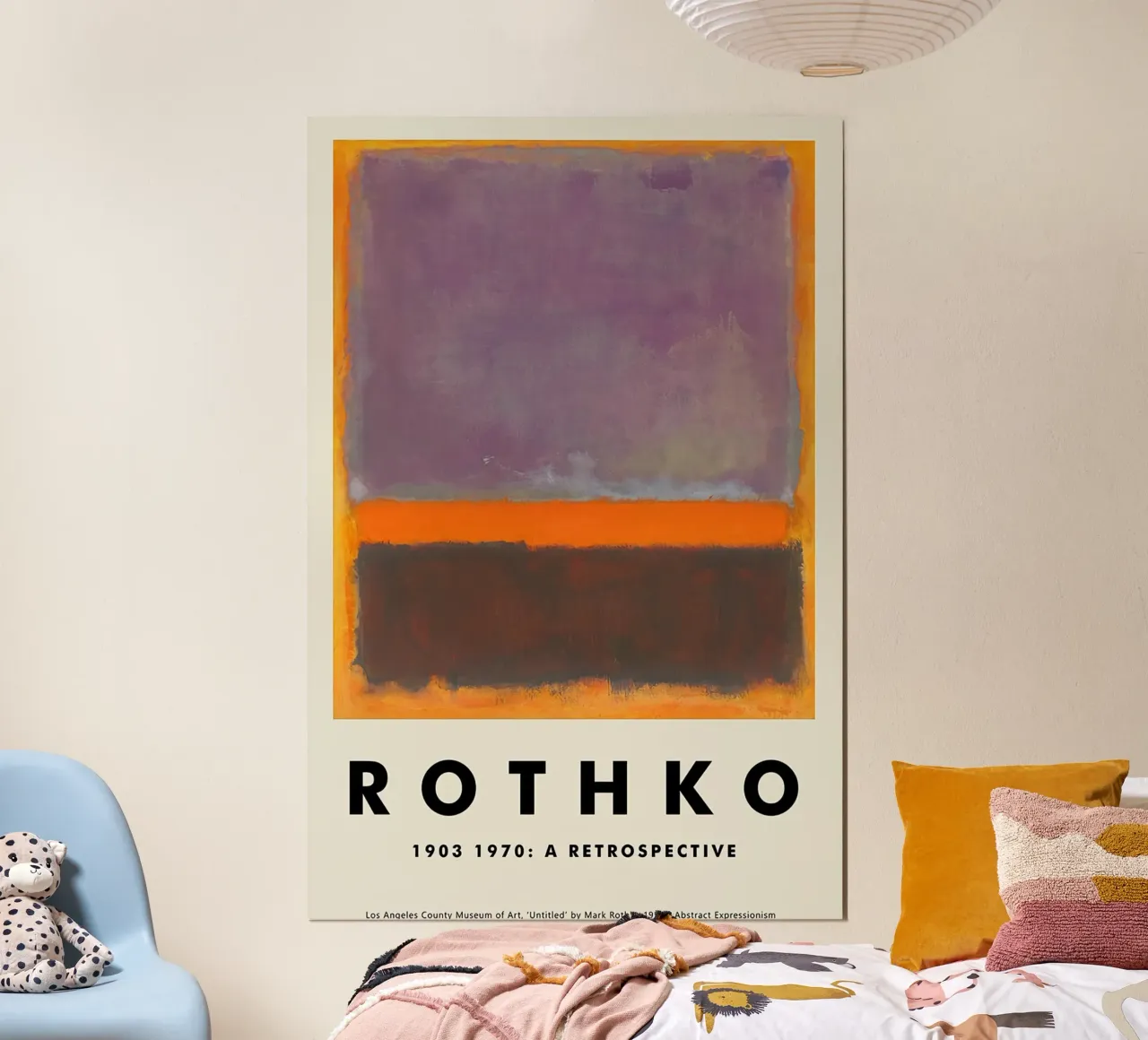 Retrospettiva Mark Rothko poster da Spencershop